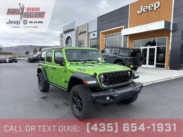 2026 Jeep Wrangler WRANGLER 4-DOOR WILLYS
