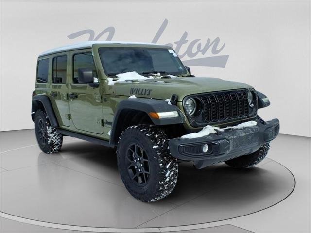 2026 Jeep Wrangler WRANGLER 4-DOOR WILLYS 2026 Jeep Wrangler WRANGLER 4-DOOR WILLYS