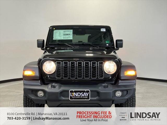 2026 Jeep Wrangler WRANGLER 4-DOOR SPORT S 2026 Jeep Wrangler WRANGLER 4-DOOR SPORT S