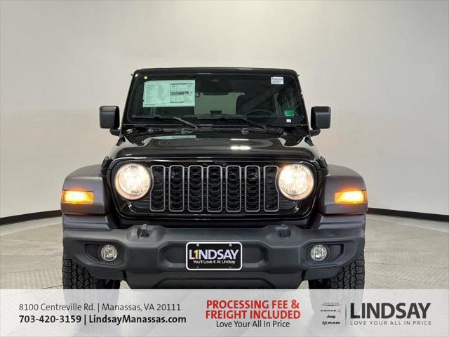 2026 Jeep Wrangler WRANGLER 4-DOOR SPORT S 2026 Jeep Wrangler WRANGLER 4-DOOR SPORT S