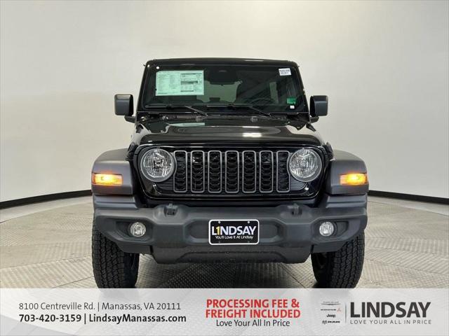 2026 Jeep Wrangler WRANGLER 4-DOOR SPORT S 2026 Jeep Wrangler WRANGLER 4-DOOR SPORT S