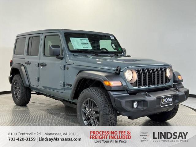 2026 Jeep Wrangler WRANGLER 4-DOOR SPORT S 2026 Jeep Wrangler WRANGLER 4-DOOR SPORT S