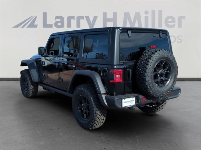 2026 Jeep Wrangler WRANGLER 4-DOOR WILLYS 2026 Jeep Wrangler WRANGLER 4-DOOR WILLYS