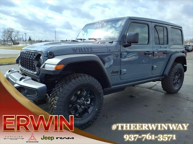 2026 Jeep Wrangler WRANGLER 4-DOOR WILLYS 2026 Jeep Wrangler WRANGLER 4-DOOR WILLYS