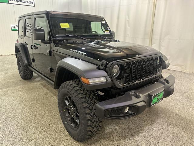 2026 Jeep Wrangler WRANGLER 4-DOOR WILLYS 2026 Jeep Wrangler WRANGLER 4-DOOR WILLYS