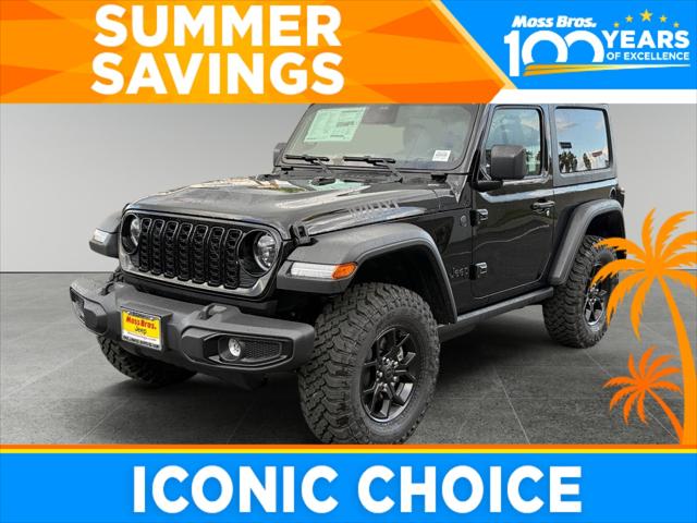2026 Jeep Wrangler 2-Door Willys 4x4 for sale in San Bernardino, CA