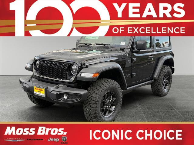 2026 Jeep Wrangler 2-Door Willys 4x4 for sale in San Bernardino, CA