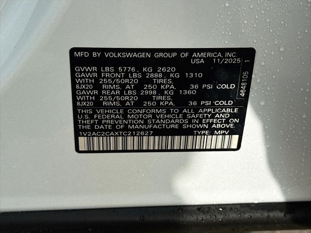 2026 Volkswagen Atlas Cross Sport SEL R-Line Black