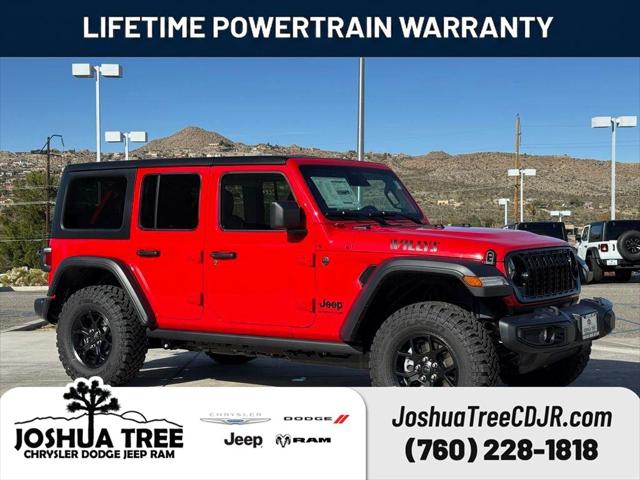 2026 Jeep Wrangler 4-Door Willys 4x4 for sale in Yucca Valley, CA