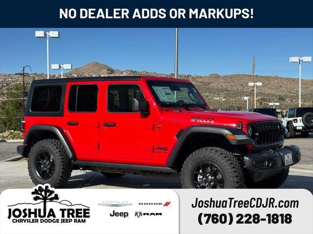 2026 Jeep Wrangler 4-Door Willys 4x4 for sale in Yucca Valley, CA