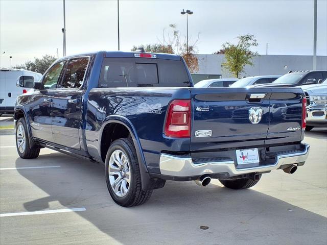 2020 RAM 1500 Laramie Longhorn Crew Cab 4x4 64 Box