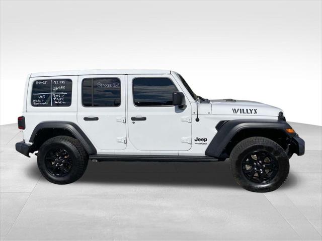 2021 Jeep Wrangler Unlimited Willys 4x4 2021 Jeep Wrangler Unlimited Willys 4x4