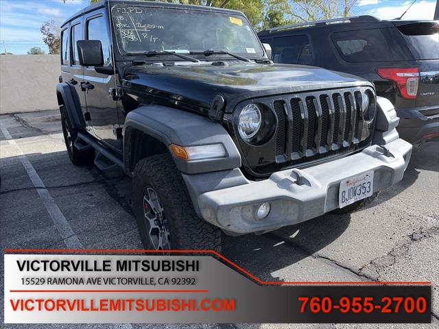 2018 Jeep Wrangler Unlimited Sport S 4x4 2018 Jeep Wrangler Unlimited Sport S 4x4