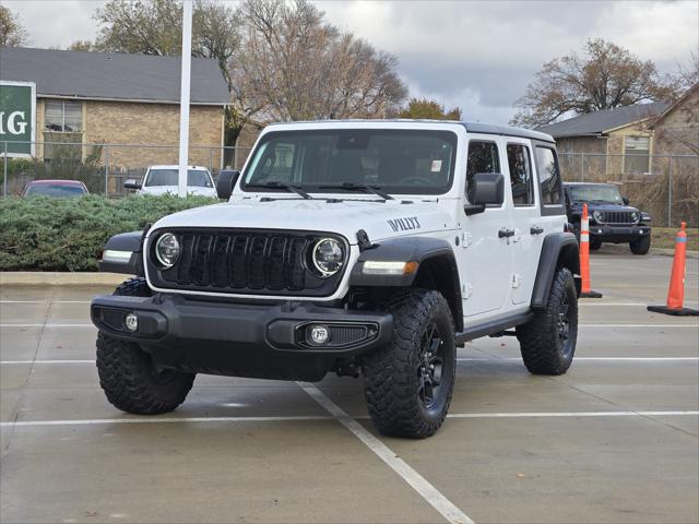2024 Jeep Wrangler 4-Door Willys 4x4 2024 Jeep Wrangler 4-Door Willys 4x4