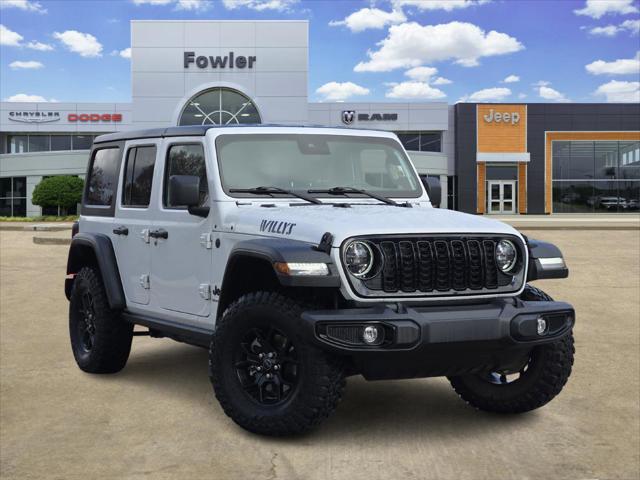 2024 Jeep Wrangler 4-Door Willys 4x4 2024 Jeep Wrangler 4-Door Willys 4x4