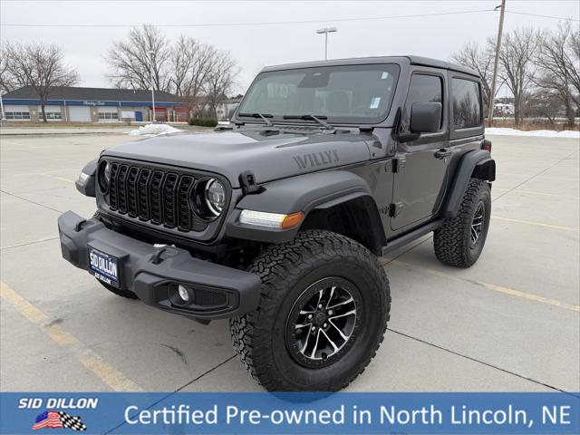 2025 Jeep Wrangler 2-Door Willys 4x4 2025 Jeep Wrangler 2-Door Willys 4x4