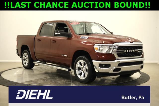 2022 RAM 1500 Big Horn Crew Cab 4x4 57 Box 2022 RAM 1500 Big Horn Crew Cab 4x4 57 Box