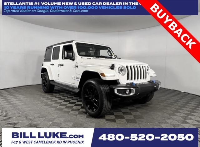 2022 Jeep Wrangler 4xe Unlimited Sahara 4x4 2022 Jeep Wrangler 4xe Unlimited Sahara 4x4