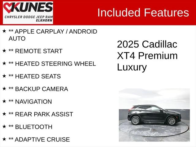 2025 Cadillac XT4 AWD Premium Luxury