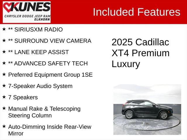 2025 Cadillac XT4 AWD Premium Luxury