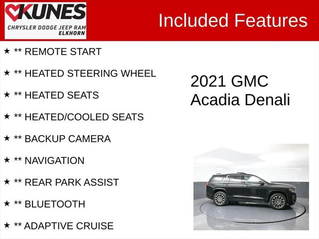 2021 GMC Acadia AWD Denali