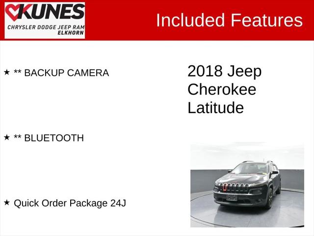 2018 Jeep Cherokee Latitude FWD 2018 Jeep Cherokee Latitude FWD