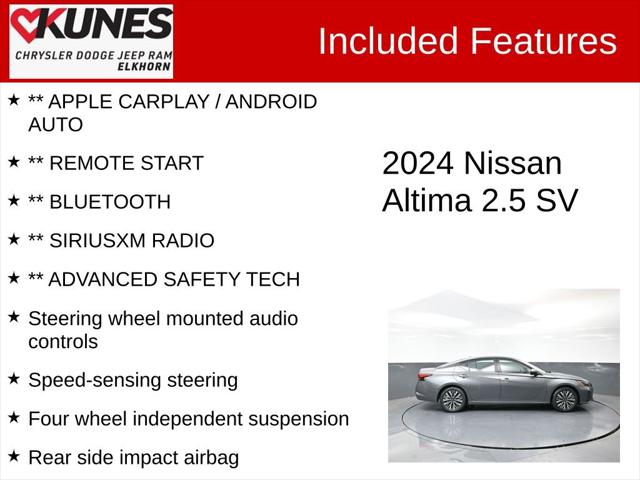 2024 Nissan Altima SV FWD 2024 Nissan Altima SV FWD