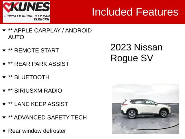 2023 Nissan Rogue SV Intelligent AWD 2023 Nissan Rogue SV Intelligent AWD