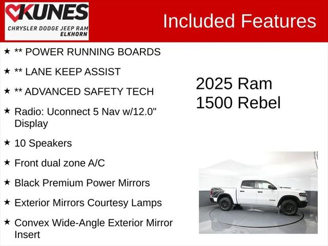 2025 RAM 1500 Rebel Crew Cab 4x4 57 Box 2025 RAM 1500 Rebel Crew Cab 4x4 57 Box