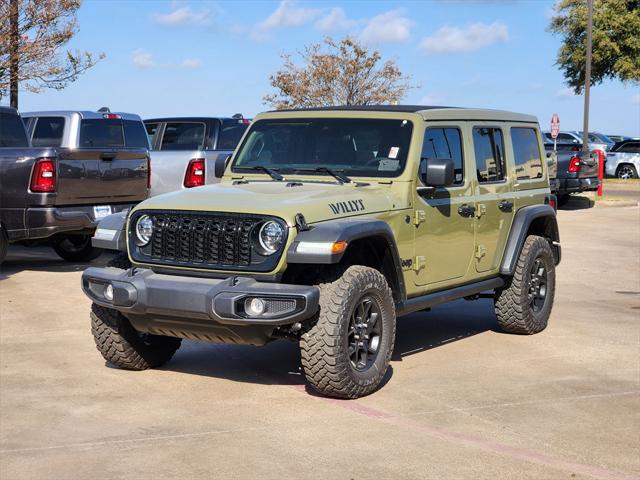 2025 Jeep Wrangler WRANGLER 4-DOOR WILLYS 2025 Jeep Wrangler WRANGLER 4-DOOR WILLYS