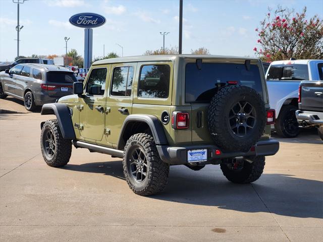 2025 Jeep Wrangler WRANGLER 4-DOOR WILLYS 2025 Jeep Wrangler WRANGLER 4-DOOR WILLYS