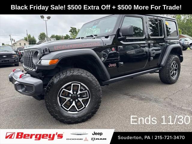 2024 Jeep Wrangler 4-Door Rubicon 4x4 2024 Jeep Wrangler 4-Door Rubicon 4x4