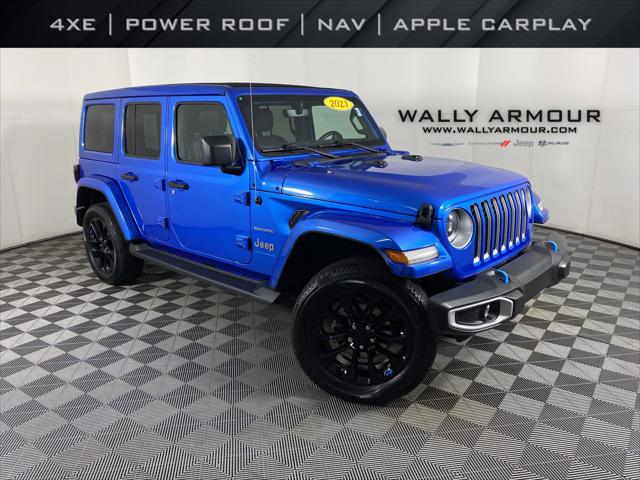 2023 Jeep Wrangler 4xe Sahara 4x4