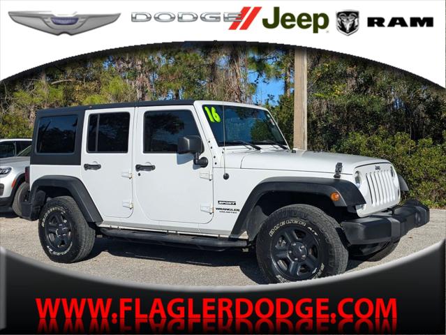 2016 Jeep Wrangler Unlimited Sport 2016 Jeep Wrangler Unlimited Sport