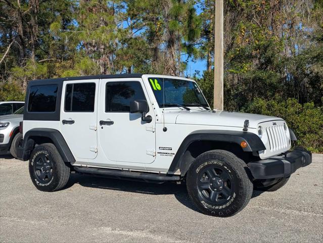 2016 Jeep Wrangler Unlimited Sport 2016 Jeep Wrangler Unlimited Sport