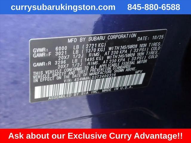 2026 Subaru Ascent Onyx Edition Touring 7-Passenger
