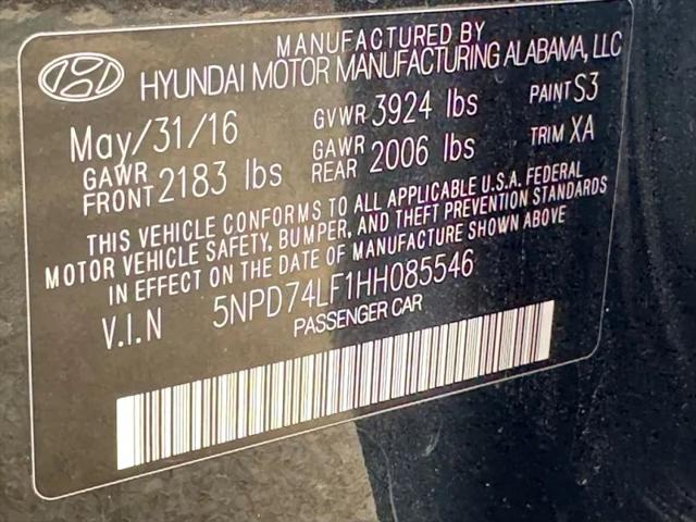 2017 Hyundai Elantra SE