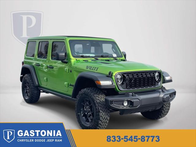 2026 Jeep Wrangler 4-Door Willys 4x4 for sale in Gastonia, NC