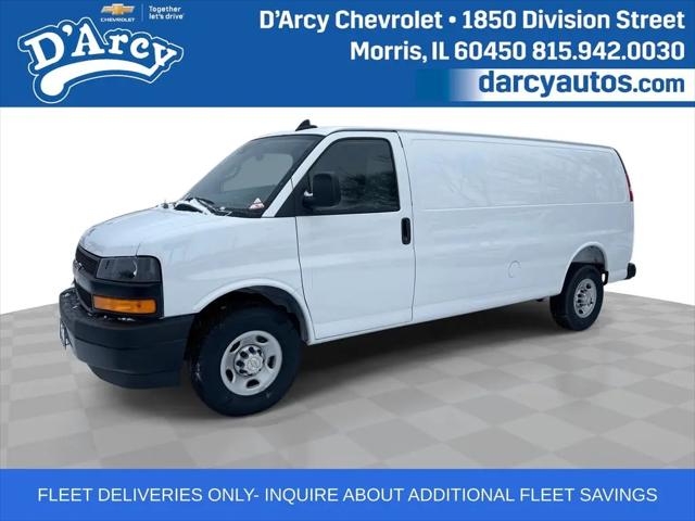 2025 Chevrolet Express Cargo Van RWD 3500 Extended Wheelbase WT for sale in Morris, IL