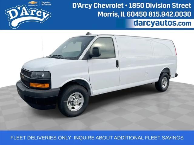 2025 Chevrolet Express Cargo Van RWD 3500 Extended Wheelbase WT for sale in Morris, IL