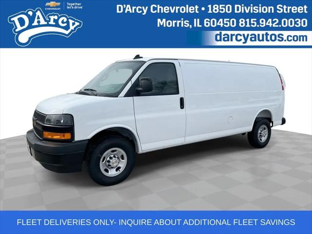 2025 Chevrolet Express Cargo Van RWD 3500 Extended Wheelbase WT for sale in Morris, IL