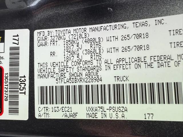2024 Toyota Tundra SR5