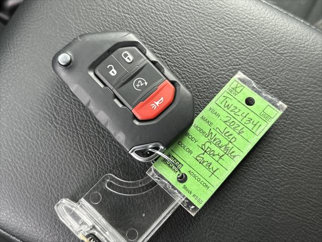 2026 Jeep Wrangler WRANGLER 4-DOOR WILLYS 2026 Jeep Wrangler WRANGLER 4-DOOR WILLYS