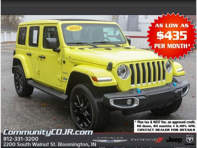 2023 Jeep Wrangler 4xe Sahara 4x4