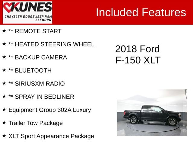 2018 Ford F-150 XLT 2018 Ford F-150 XLT