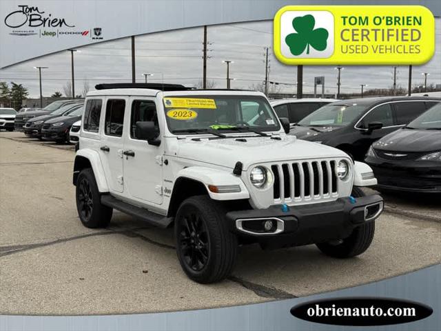 2023 Jeep Wrangler 4xe Sahara 4x4 2023 Jeep Wrangler 4xe Sahara 4x4