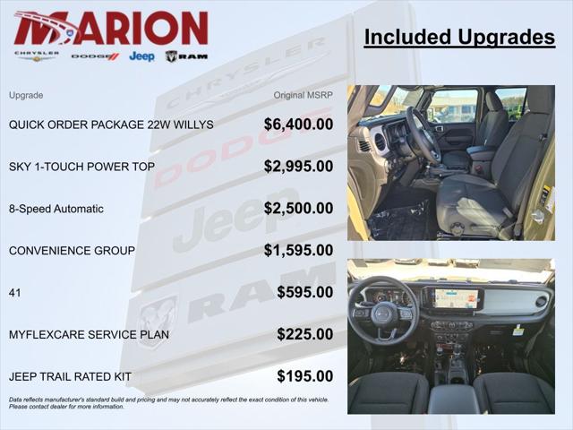 2026 Jeep Wrangler 4-Door Willys 4x4