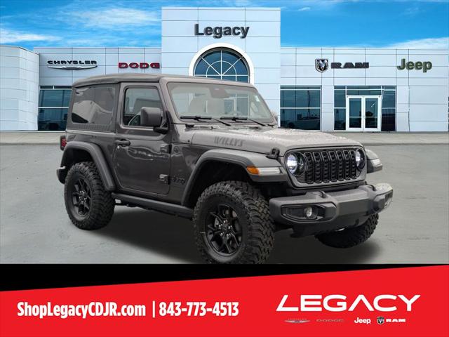 2026 Jeep Wrangler 2-Door Willys 4x4 for sale in Florence, SC