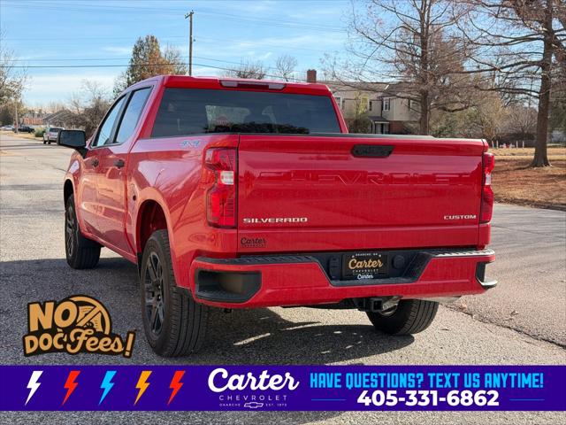 2026 Chevrolet Silverado 1500 4WD Crew Cab Short Bed Custom