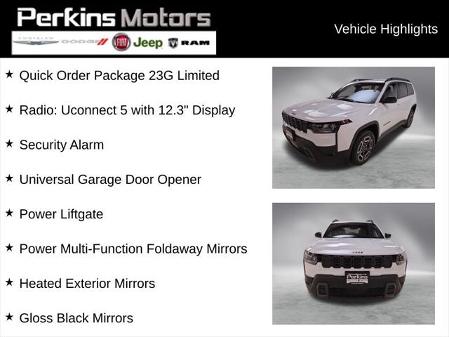 2026 Jeep Cherokee CHEROKEE LIMITED 4X4